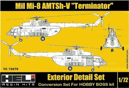 Mil Mi-8 AMTSh-V conversion set 1:72