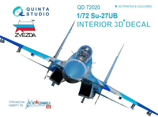 Su-27UB interior for Zvezda 1:72