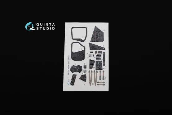 Mil Mi-24V NATO (black panels) for Zvezda 1:72