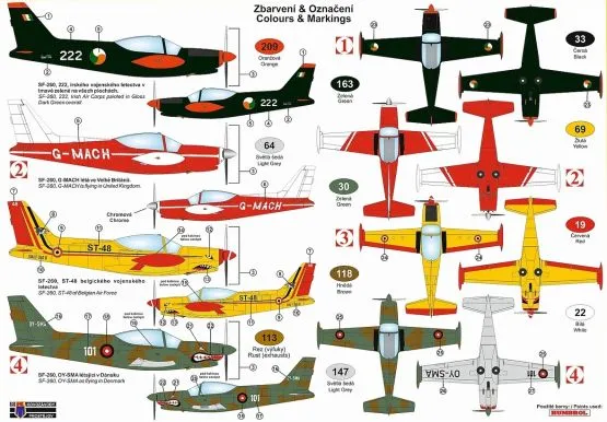 SIAI SF-260W/D - European Users 1:72