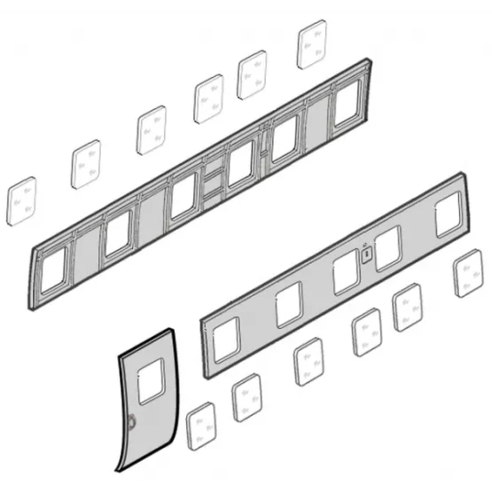 Mil Mi-8 Square Windows Set 1:72