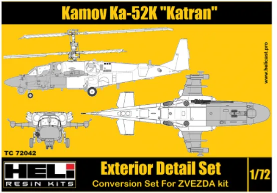 Ka-52K Katran Conversion for Zvezda 1:72