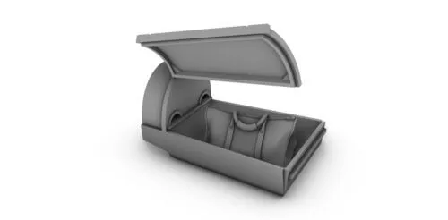 DH.82 Tiger Moth Luggage Box 1:48