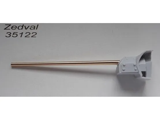 T-34/57 ZIS-4 57mm gun barrel w/ Mask 1:35