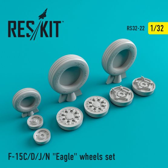 F-15 (C/D/J/N) Eagle wheels set 1:32