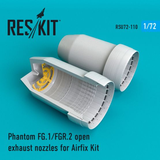 Phantom FG.1/FGR.2 open exhaust nozzles for Airfix 1:72