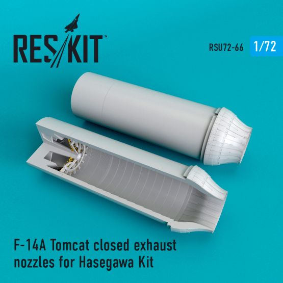 F-14A Tomcat closed exhaust nozzles for Hasegawa 1:72 F-14A Tomcat closed exhaust nozzles for Hasegawa 1:72