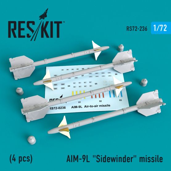 AIM-9L Sidewinder  missile 1:72