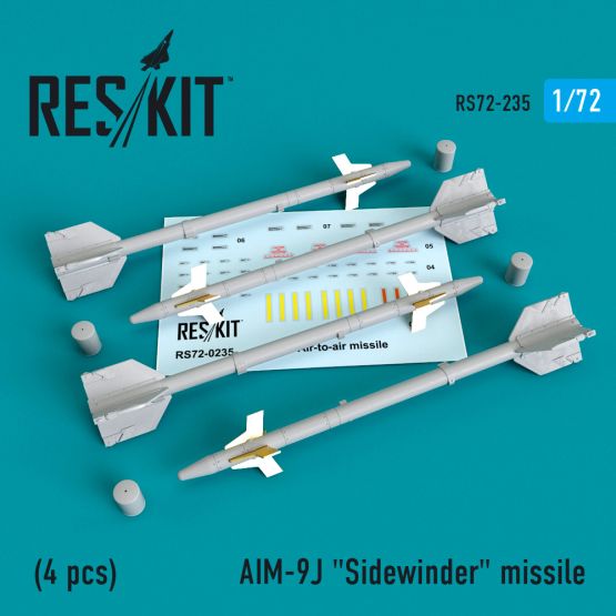 AIM-9J Sidewinder missile 1:72