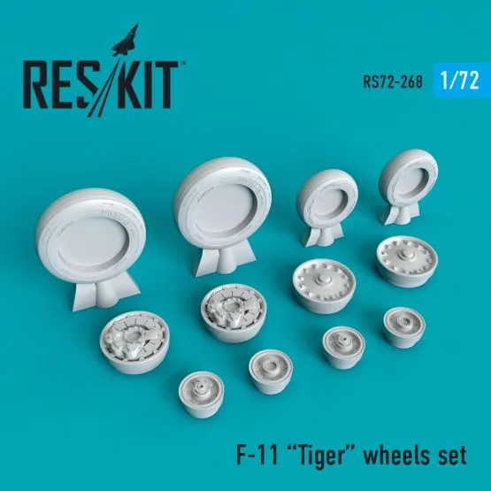 F-11 Tiger wheels set 1:72