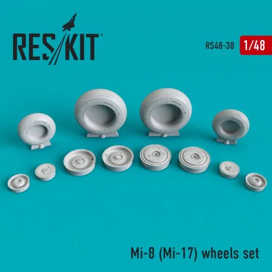 Mi-8 (Mi-17) wheels set 1:48