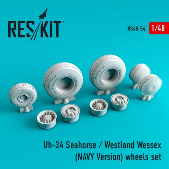 Uh-34 / Wessex (NAVY Version) wheels set 1:48