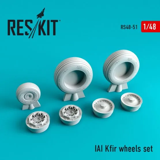 IAI Kfir wheels set 1:48