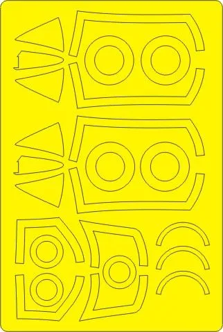 Buccaneer S.2C ADVANCED mask for Airfix 1:72