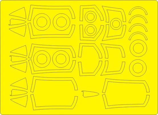 Buccaneer S.2C EXPERT mask for Airfix 1:72