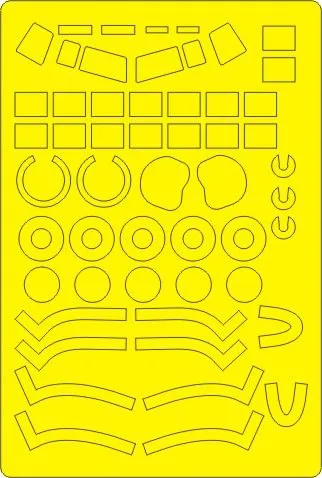 C-47 Skytrain mask for Hobby Boss 1:72