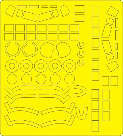 C-47 Skytrain EXPERT mask for Hobby Boss 1:72