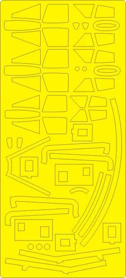 MiG-31BM w/KH-7M-2 ADVANCED mask for Hobby Boss 1:48