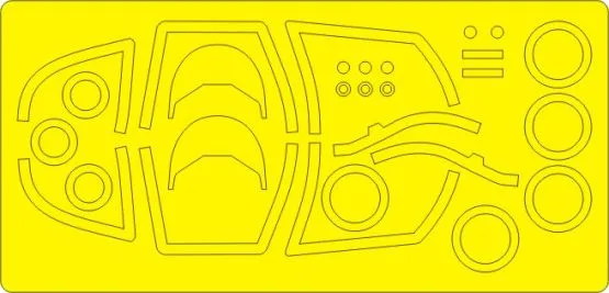 Yak-130 mask for Zvezda 1:48