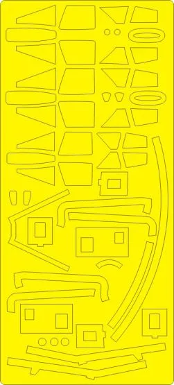 MiG-31B/BM EXPERT mask for Hobby Boss 1:48