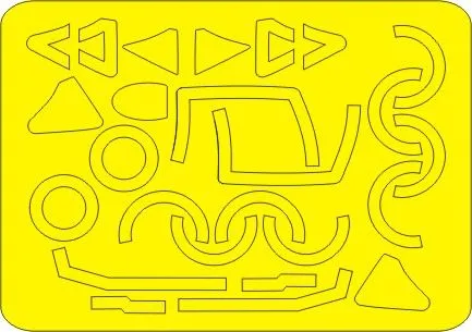 Su-11 Fishpot mask for Trumpeter 1:48