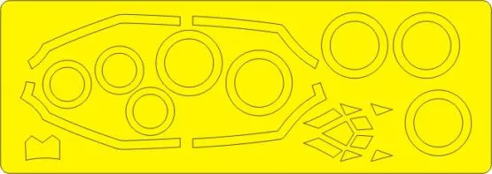 F-35A Lightning II mask for Mask 1:48