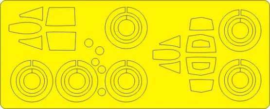 MiG-25RU mask for ICM 1:72