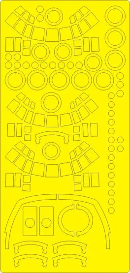 C-130H Hercules ADVANCED mask for Zvezda 1:72