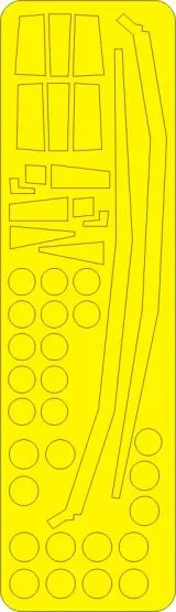 XB-70 Valkyrie mask for AMT/ Italeri 1:72