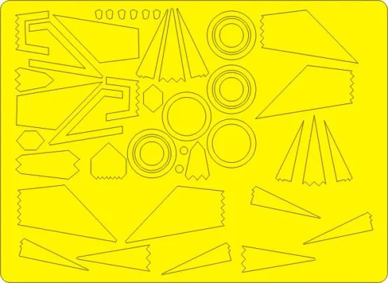 F-117A Nighthawk EXPERT mask for Tamiya 1:48