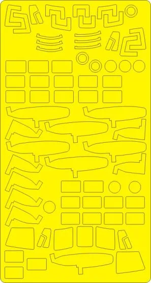 HU-16A Albatross EXPERT mask for Trumpeter 1:48