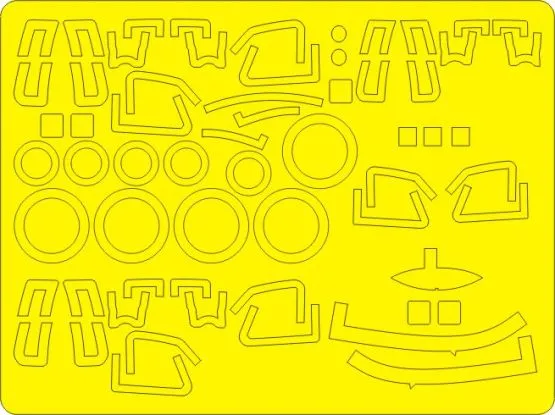 S-2E/G Tracker EXPERT mask for Kinetic 1:48