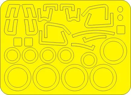 S-2E/G Tracker BASIC mask for Kinetic 1:48
