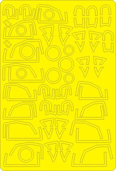 EA-6B Prowler EXPERT mask for Kinetic 1:48