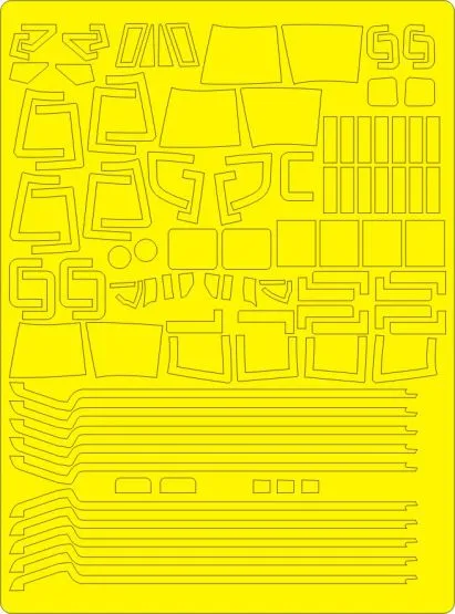 Westland Lynx Mk.88A /HMA 8 /Mk.90B ADVANCED mask for Airfix 1:48