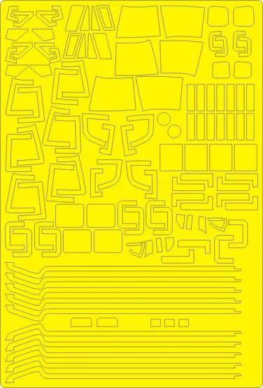 Westland Lynx Mk.88A/HMA.8 Expert mask for Airfix 1:48