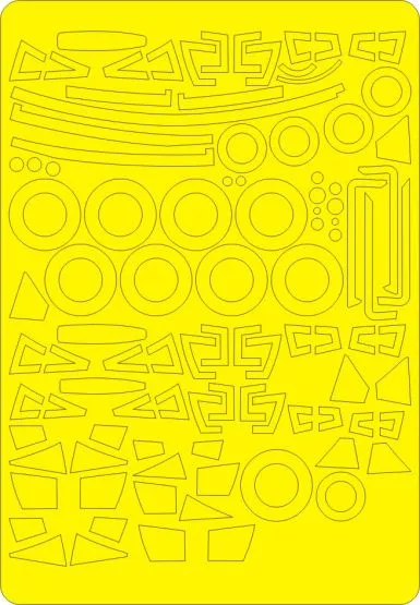 MiG-31BM/BSM ADVANCED mask for AMK 1:48