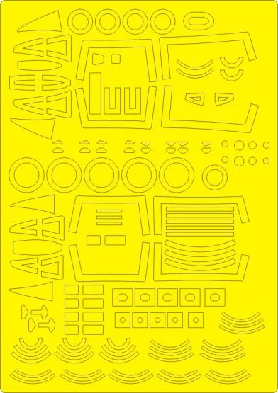 F-14D Tomcat EXPERT mask for Tamiya 1:48
