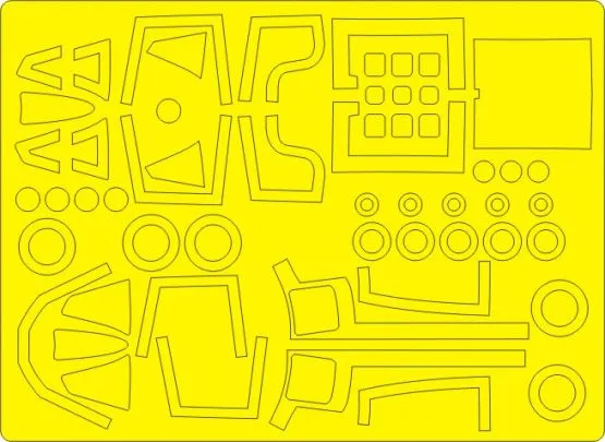 U-2A Dragon Lady EXPERT mask for AFV 1:48