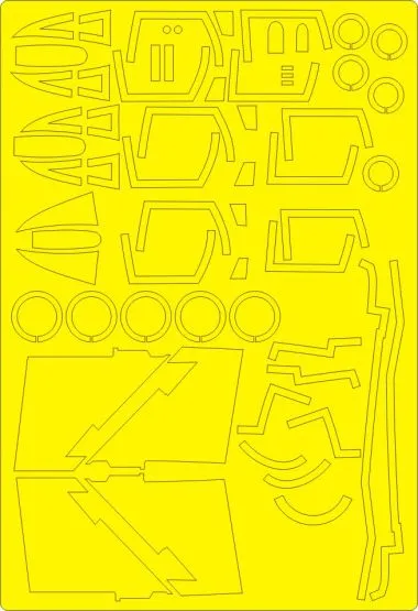 Phantom FGR.2 ADVANCED mask for Revell/ Hasegawa 1:48