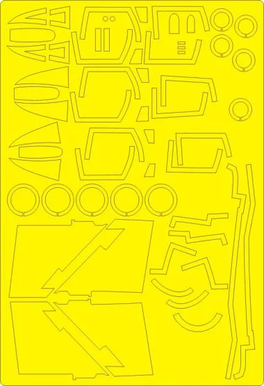 Phantom FGR.2 EXPERT mask for Revell/ Hasegawa 1:48