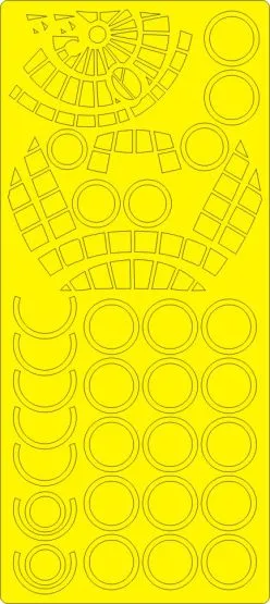 B-36, RB-36F/H BASIC mask for Revell/ Monogram 1:48