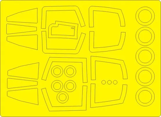 Tornado F.3 ADV, IDS, GR.4 EXPERT mask for Revell 1:48