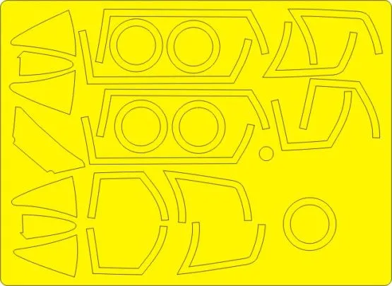 Buccaneer S.2C EXPERT mask for Airfix 1:48