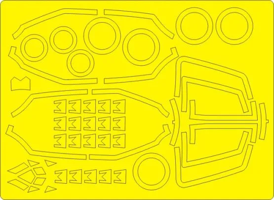 F-35A Lightning II EXPERT mask for Meng 1:48