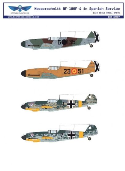 Bf 109F in Spanish Service 1:32