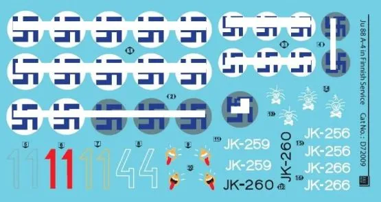 Ju 88A-4 in Finnish Service 1:72