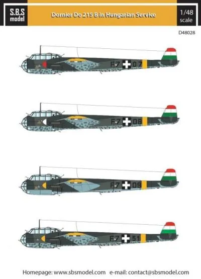 Do 215B in Hungarian Service 1:48