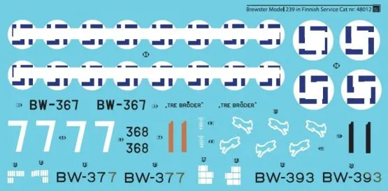 Brewster Model 239 in Finnish Service 1:48