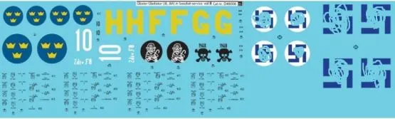 Gloster Gladiator in Swedish Service VOL.II 1:48